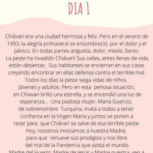 Primer día de la Novena