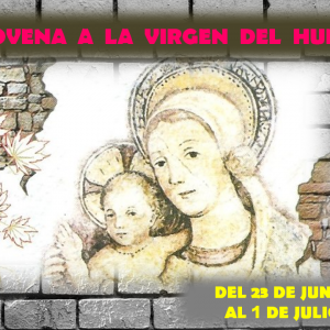 INICIO DE LA  NOVENA EN HONOR A NUESTRA MADRE, LA VIRGEN DEL HUERTO