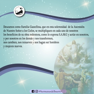 29 DE MAYO: ASCENSIÓN DEL SEÑOR