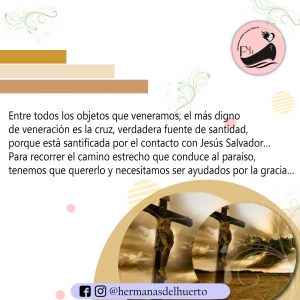 14 DE SEPTIEMBRE: EXALTACIÓN DE LA SANTA CRUZ