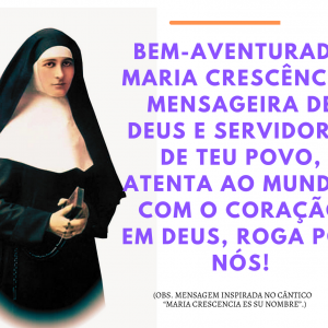 ANGÉLICA... CRESCÊNCIA... FILHA DE MARIA... VIOLETA DO SENHOR...