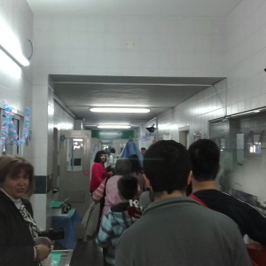 Procesión de nuestra Madre en el Hospital del Niño Jesús de Tucumán