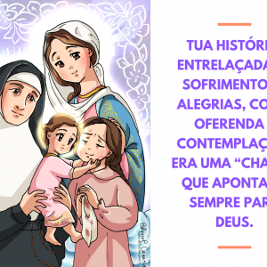 ANGÉLICA... CRESCÊNCIA... FILHA DE MARIA... VIOLETA DO SENHOR...