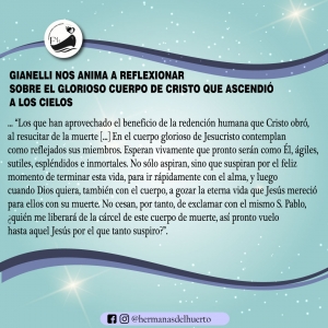 29 DE MAYO: ASCENSIÓN DEL SEÑOR