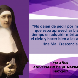 120 años del Nacimiento de Crescencia