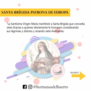 23 DE JULIO: SANTA BRÍGIDA
