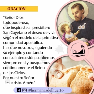 7 DE AGOSTO: SAN CAYETANO